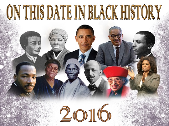 2016 BLACK HISTORY WALL CALENDAR