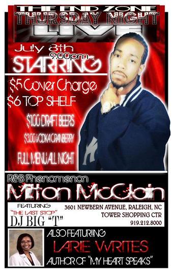 Milton preforms live!